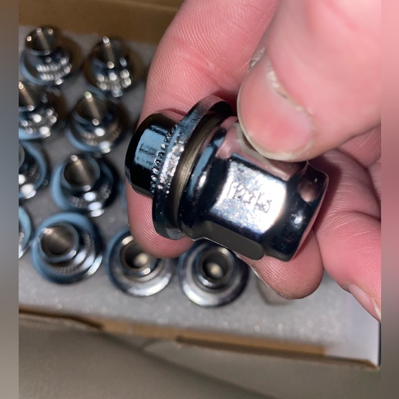 Brand New - MIKKUPPA M12x1.5 Lug Nuts Set of 24pcs Hex 13/16'' (21mm) Chrome - Picture 4 of 16